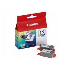 Canon BCI-15CL ink cartridge twinpack, color