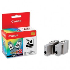 Canon BCI-24BK ink cartridge 2pcs, black