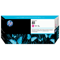 HP C4952A Nr. 81 magenta dye-based printhead and cleaner