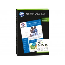 HP CR711AE Nr. 933XL ink cartridge, pack + photopaper