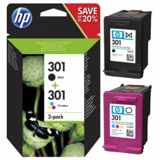 HP N9J72AE Nr. 301 ink cartridge, black + color